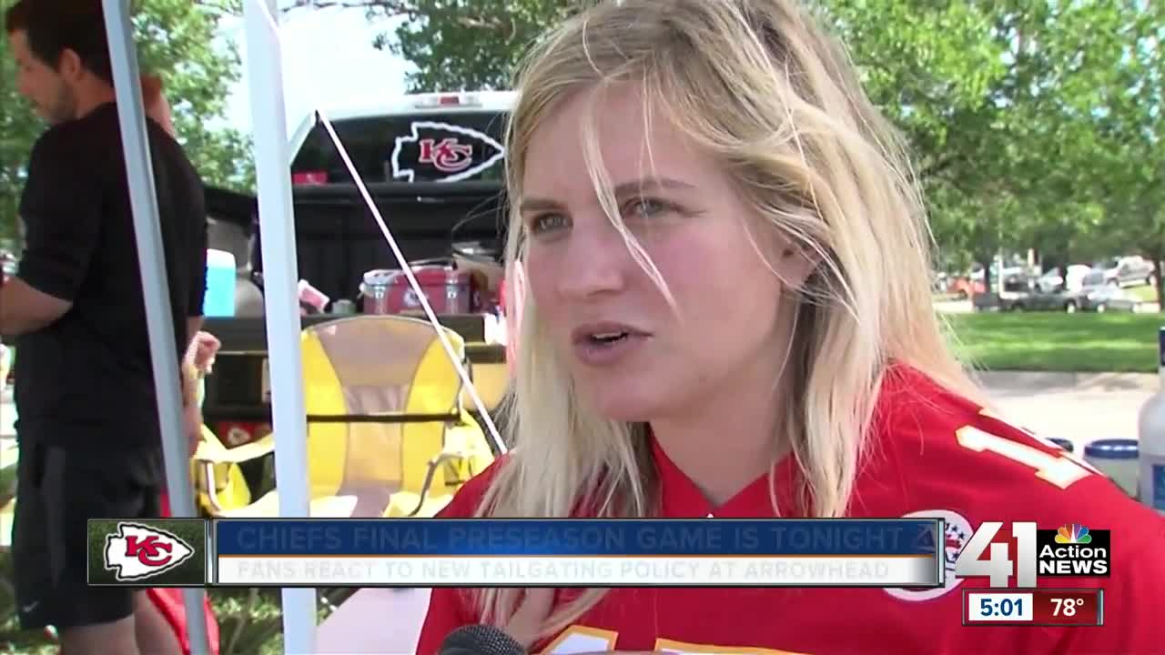 New Chiefs parking lot policy to increase safety