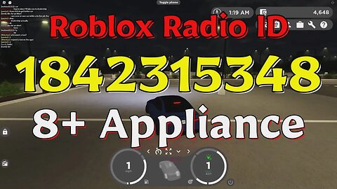 Appliance Roblox Radio Codes/IDs