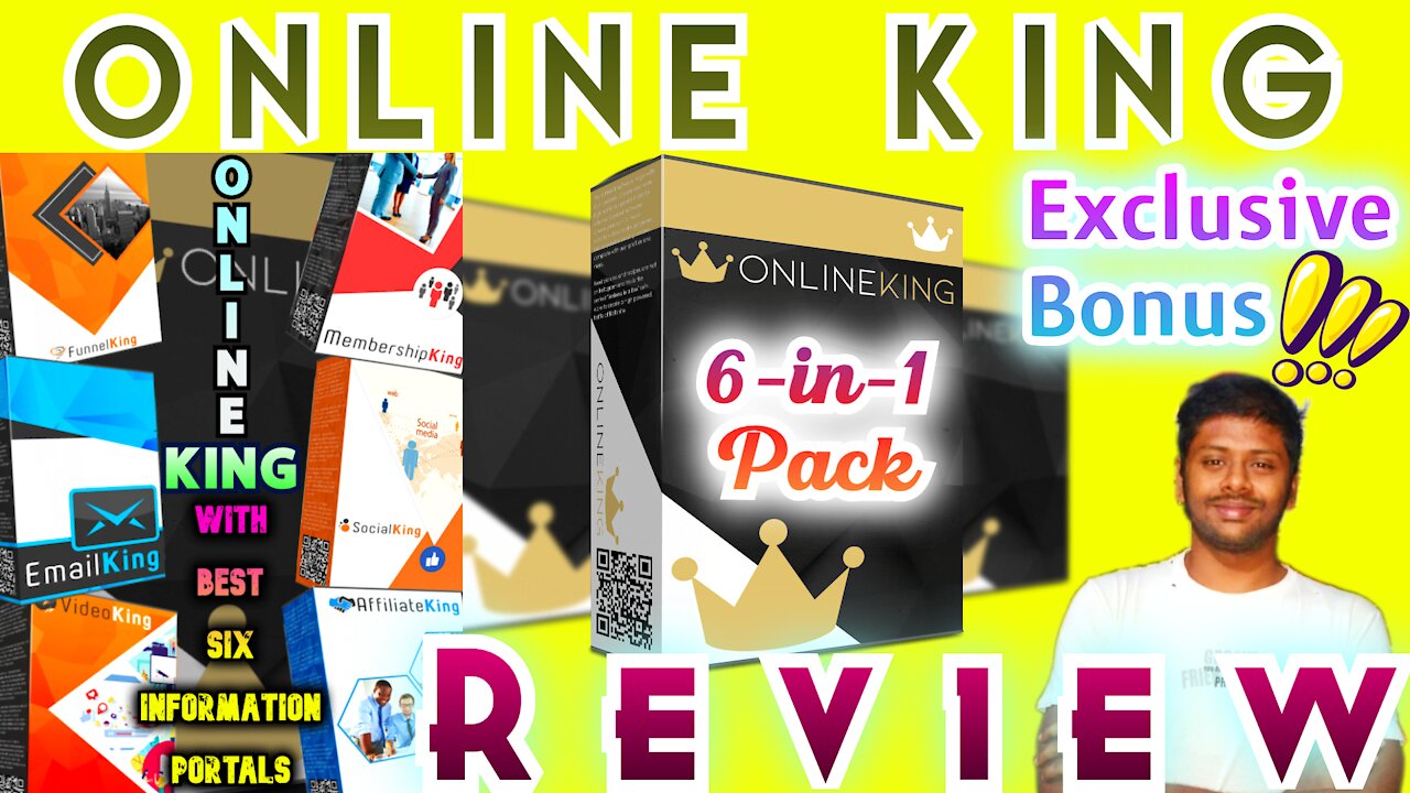 Online King Review & Demo 🔴 Best Six Information Portals 🔥 Get Online King with 5 Epic Bonuses