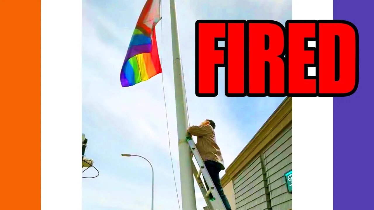 City Staff Fired For Flying A Pride Flag 🟠⚪🟣 NPC Politics