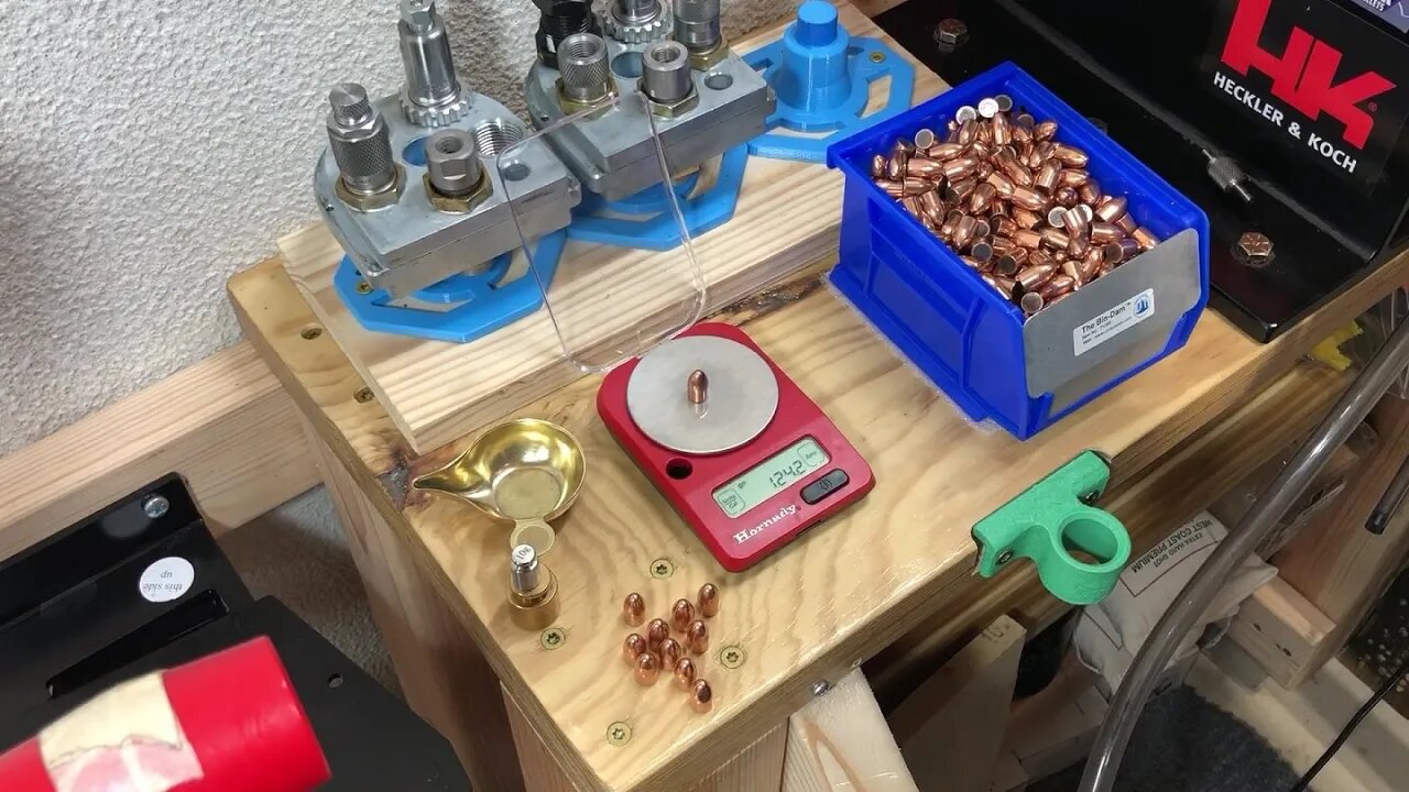 RMR (Rocky Mountain Reloading) 124gr FMJ Unboxing and Weight Consistency Test #reloading #rmrbullets