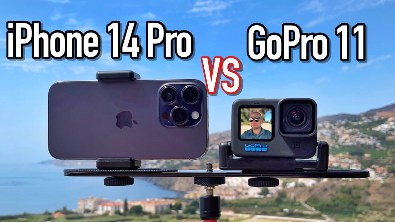 GoPro 11 VS iPhone 14 Pro Camera Comparison!