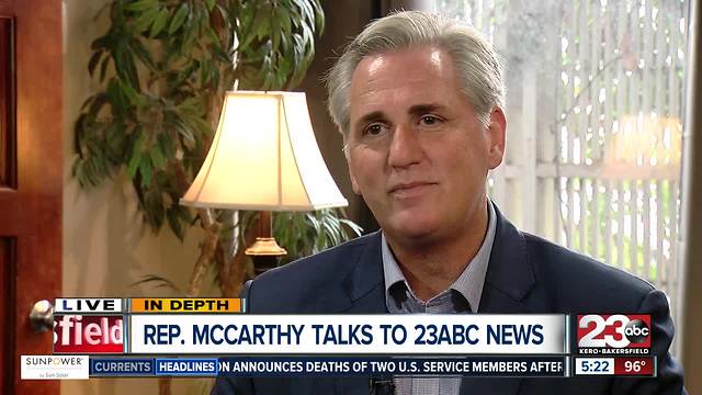 House Majority Leader Kevin McCarthy talks immigration, healthcare, forever GI Bill, viral photo