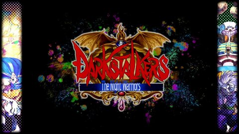 Capcom Fighting Collection Darkstalkers The Night Warriors Intro