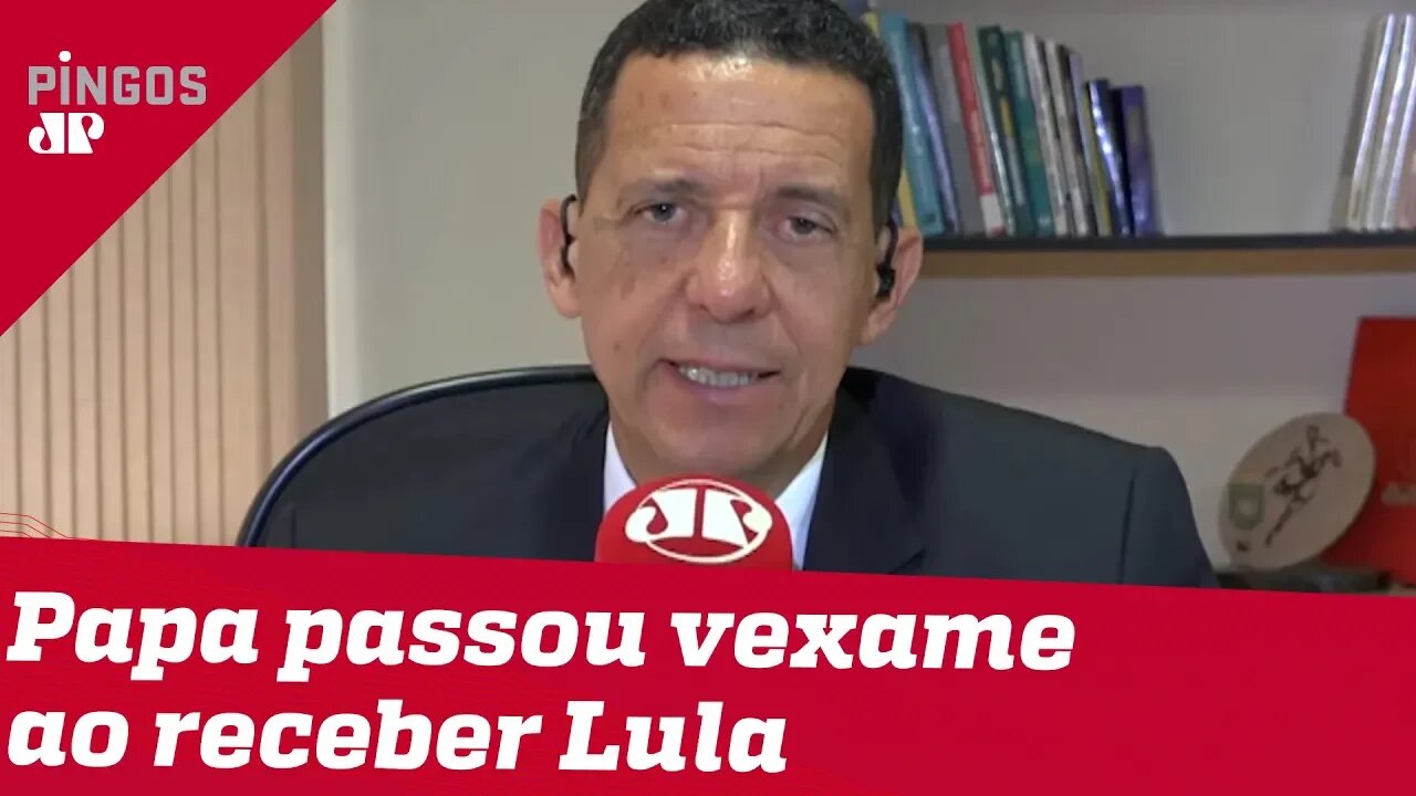 José Maria Trindade: Papa passou vexame ao receber Lula