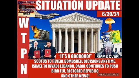 WTPN ~ Judy Byington ~ Situation Update ~ 6-20-24 ~ Trump Return ~ Restored Republic via a GCR