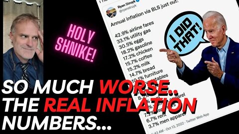 So much WORSE List of items and their ACTUAL inflation rates