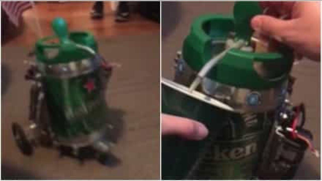 R2-D2 se reconvertit dans la bière!