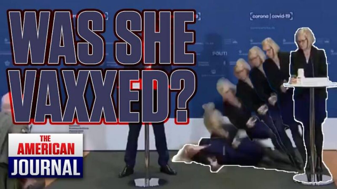 Denmark Drug Regulator FAINTS Live on TV While Announcing AstraZeneca Vaccine Halt