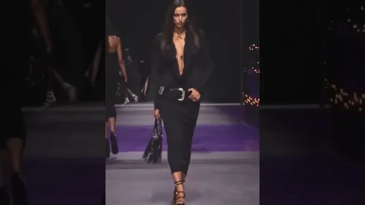 Irina Shayk in Versace Spring/Summer 2023 Collection