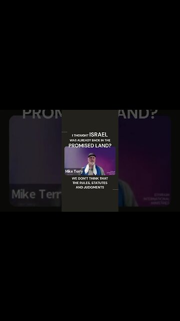 I Thought Israel was Already Back in the Promised Land? #shorts