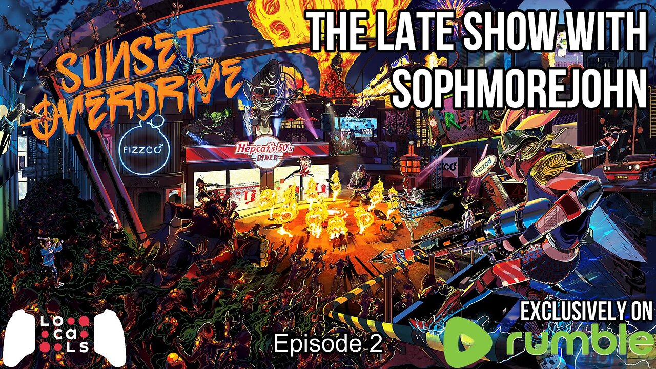 It All Started With A Flaming Compensator with sophmorejohn - Sunset Overdrive Episode 2