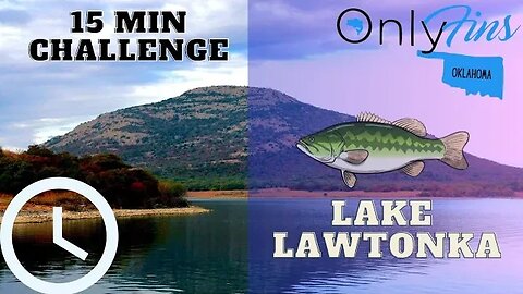 Lake Lawtonka | 15 Min Bass Fishing Challenge