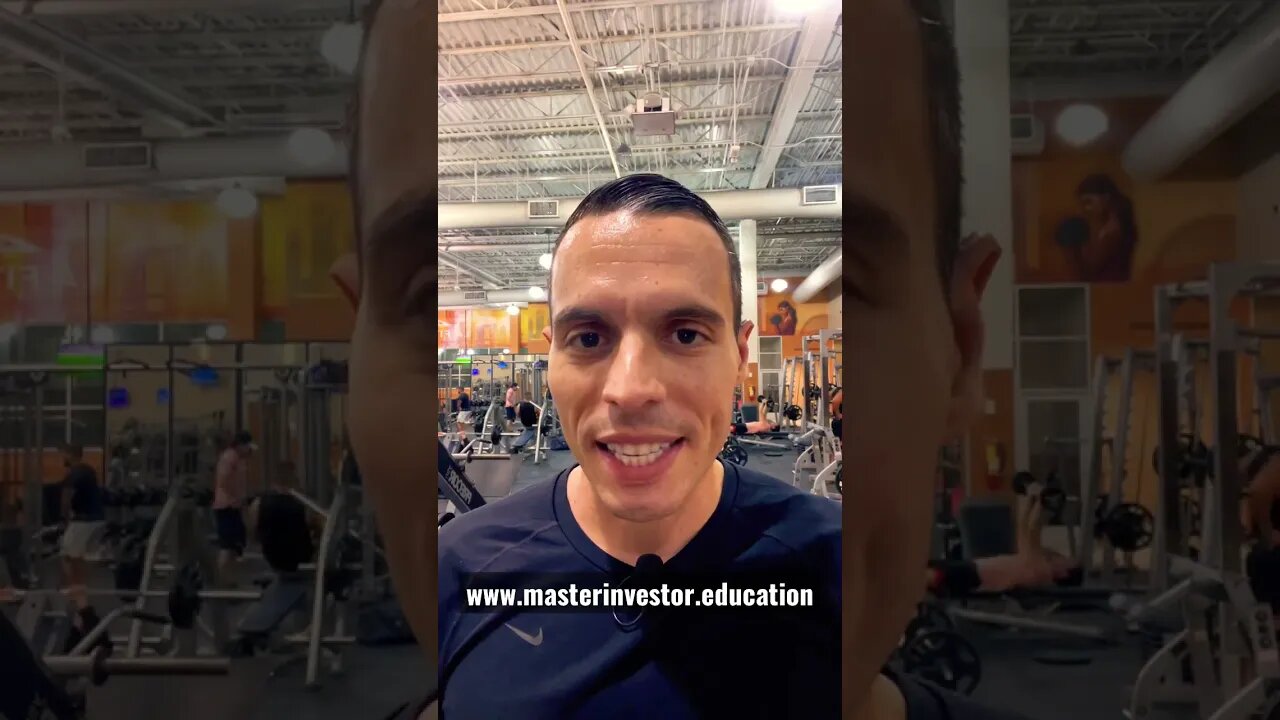 How to build wealth and create cash flow even at the gym? MASTER INVESTOR #investing #shorts