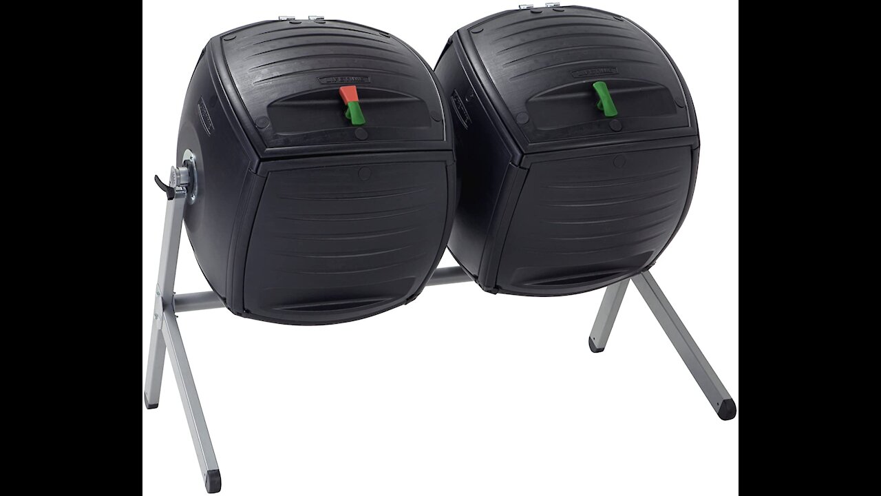Lifetime Dual Compost Tumbler Assembly - L2Survive with Thatnub