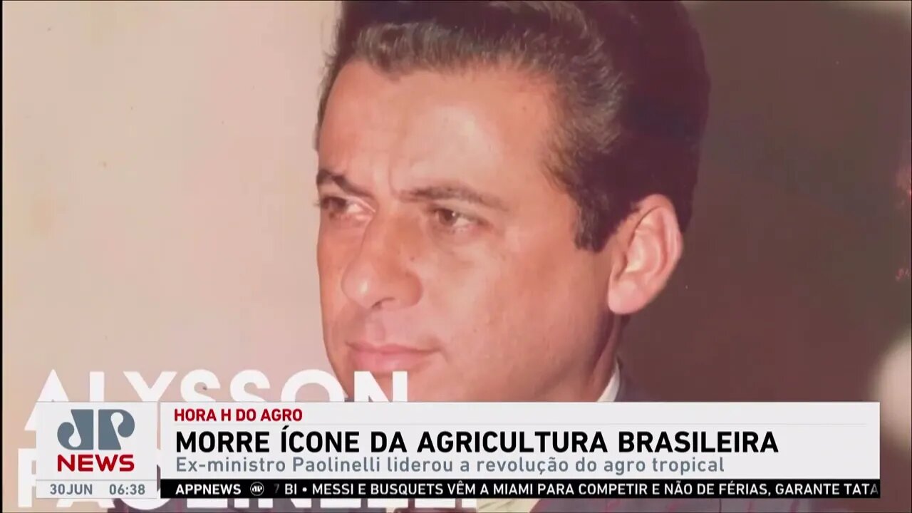 Kellen Severo: Alysson Paolinelli, ex-ministro da Agricultura, morre aos 86 anos