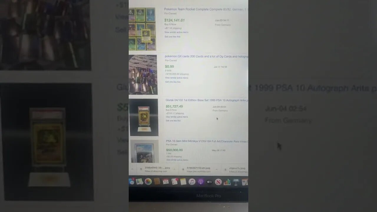 Pokemon Cards Prices Crashed, Or Maybe Just Corrected To Fair Price.