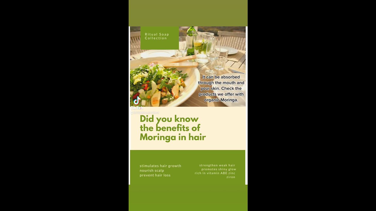 Moringa Benefits in hair