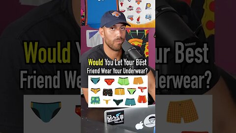Would You SHARE YOUR UNDERWEAR?! #shorts #clothing #bestfriend #friendship
