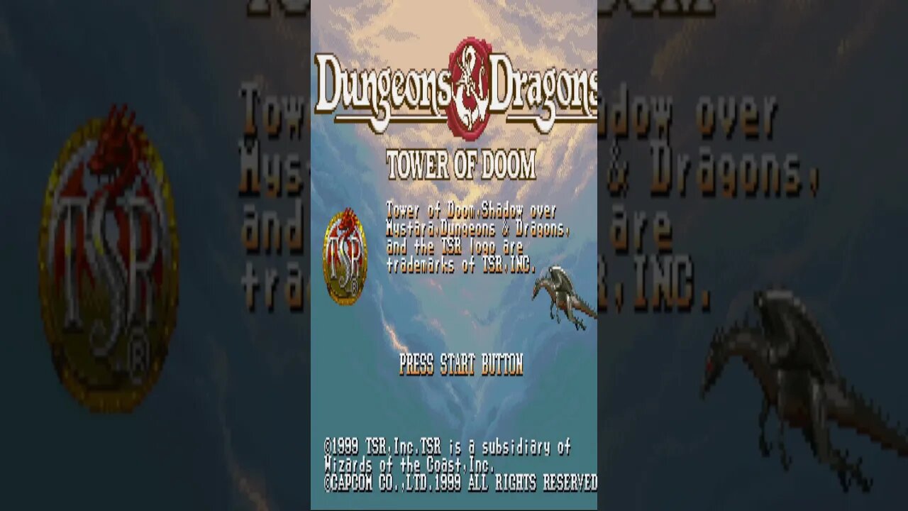 Dungeons and Dragons para Saturno #shorts #canalcompanhiadosjogos #segasaturn #dungeonsanddragons