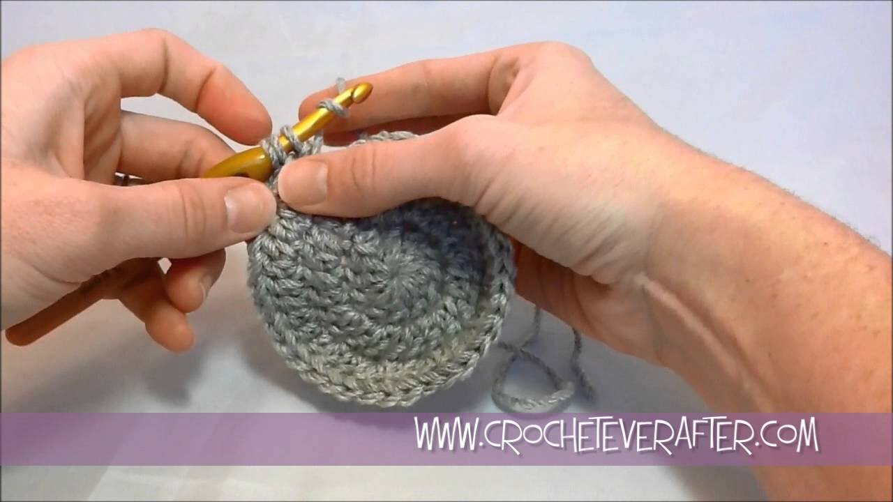 Left Hand Double Crochet Tutorial #9: DC Decreasing In The Round