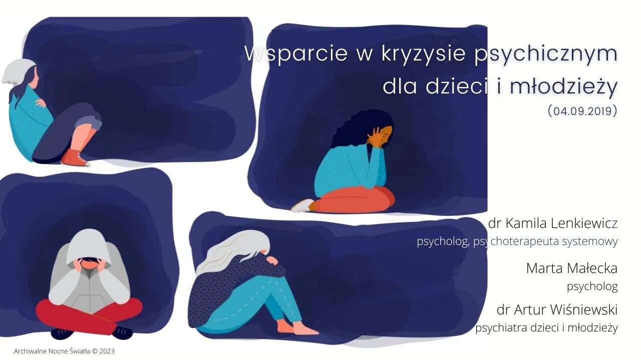 Wsparcie w kryzysie psychicznym dla dzieci i młodzieży (04.09.2019)