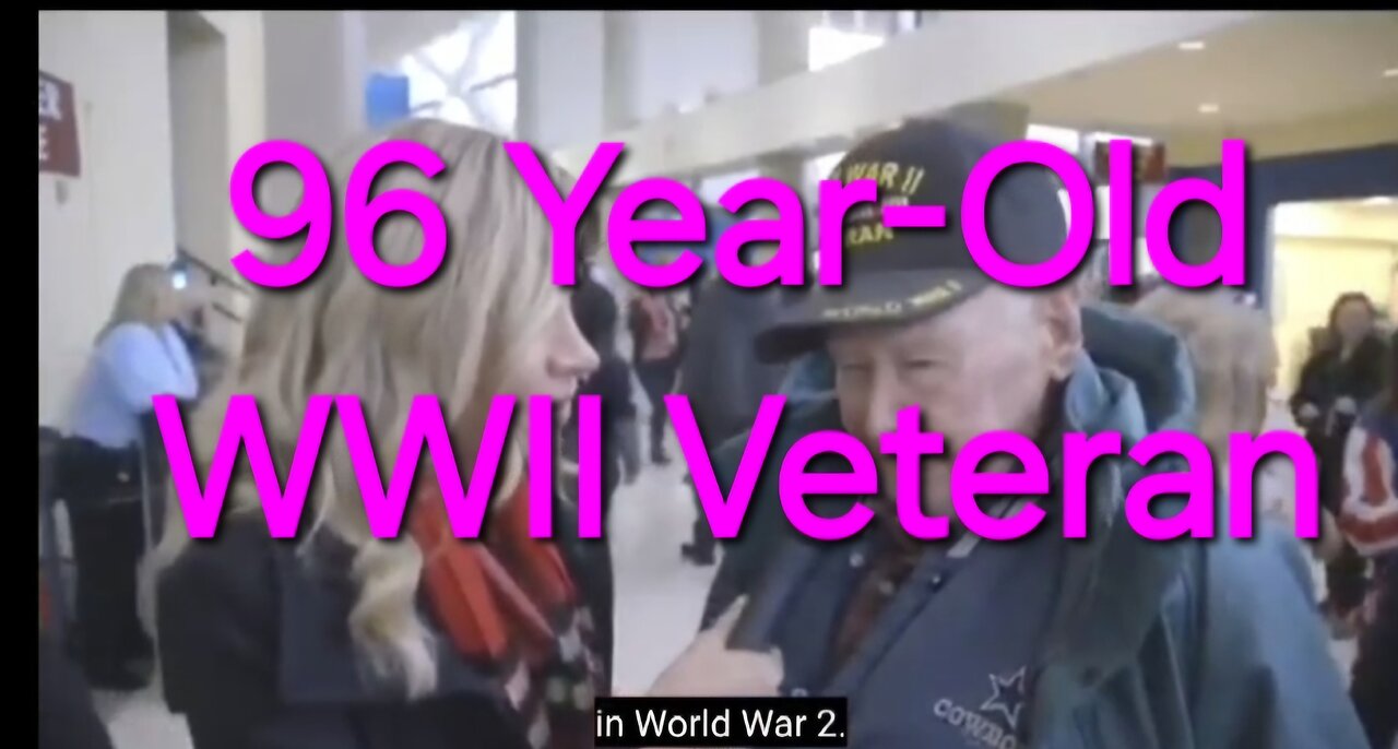 96 year-old WWII Veteran