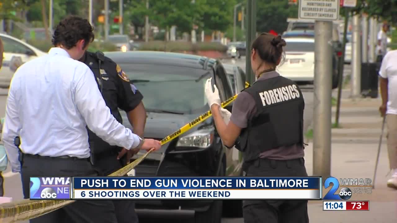 Gun violence prevention training held following 5 overnight shootings