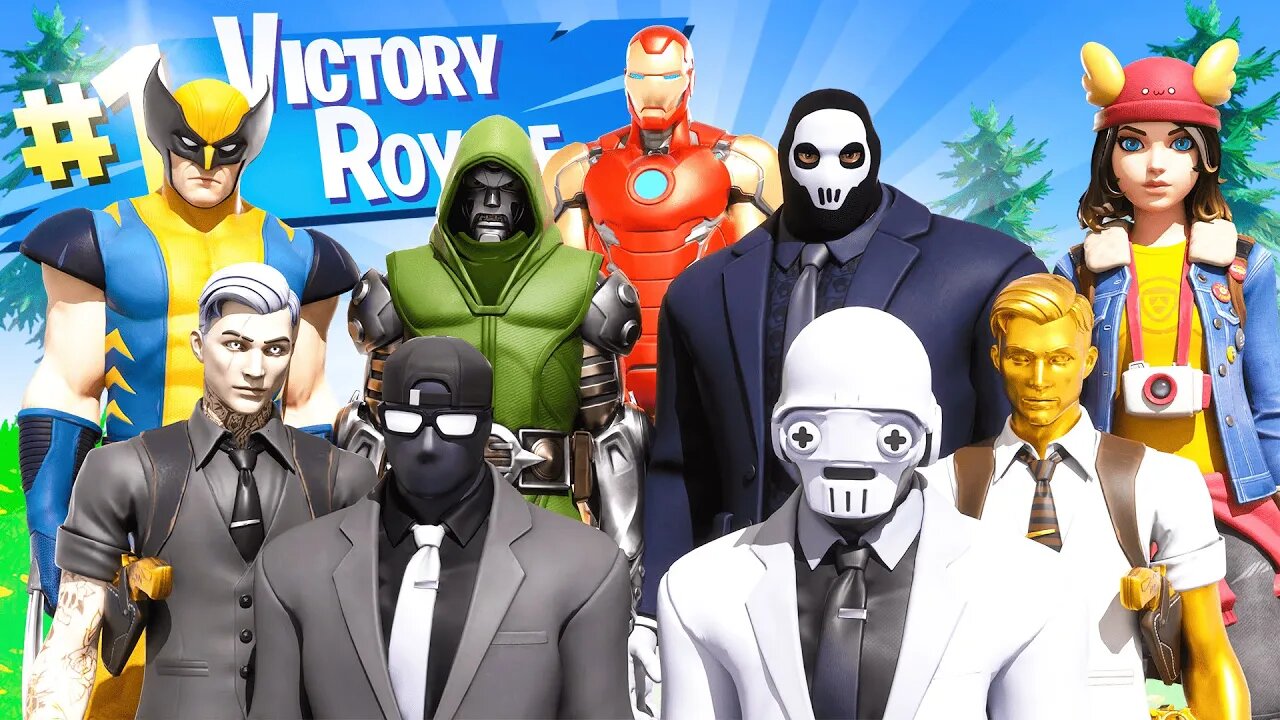 Fortnite But Protecting All Bosses