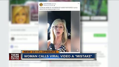 Pinellas woman admits mistake in 'human trafficking' viral video