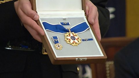 Trump Presides Over First Medal Of Freedom Ceremony