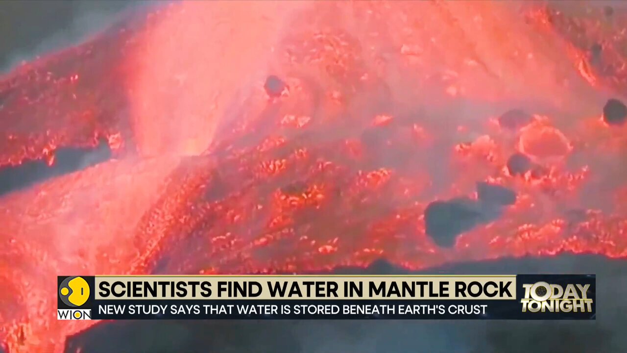 New study says that water is stored beneath Earth's crust.