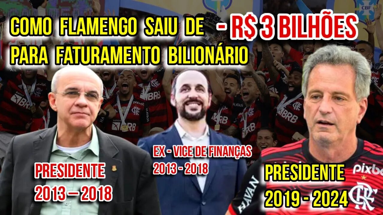 INCRÍVEL! FLAMENGO PODERIA ESTAR DEVENDO R$ 3 BILHÕES E HOJE TEM FATURAMENTO BILIONÁRIO 1