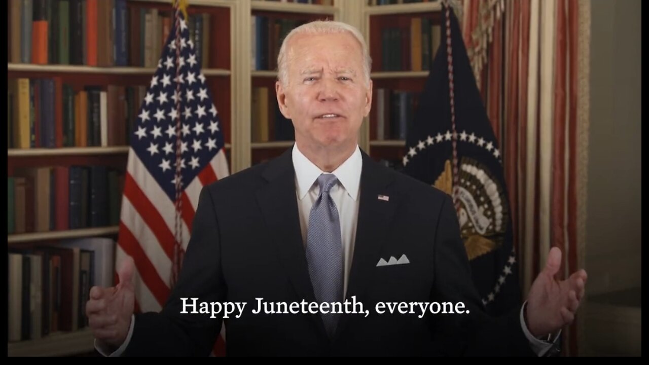 Biden on Juneteenth: Great Nations Don’t Ignore the Most Painful Moments in Their History