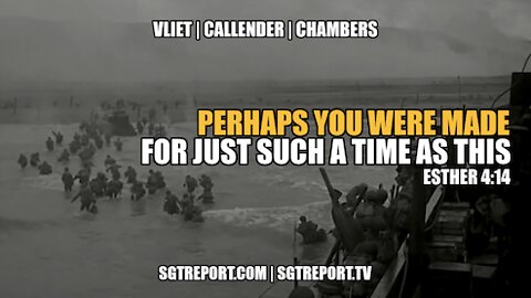 PERHAPS YOU WERE MADE FOR JUST SUCH A TIME AS THIS - ESTHER 4:14