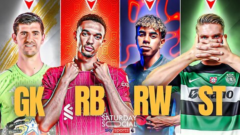 Picking the BEST player in EVERY Position in the world RIGHT NOW! 🔥 | Saturday Social