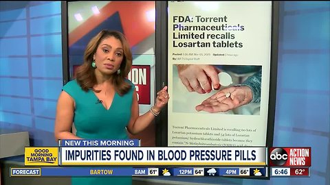 FDA: Torrent Pharmaceuticals Limited recalls Losartan tablets