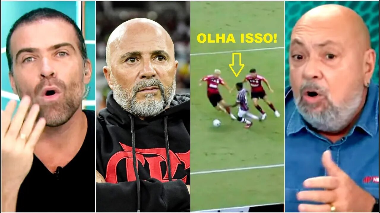 "É SÓ VER! É UM EXAGERO VOCÊ FALAR ISSO! O que o Flamengo FEZ com o Fluminense foi..." DEBATE FERVE!