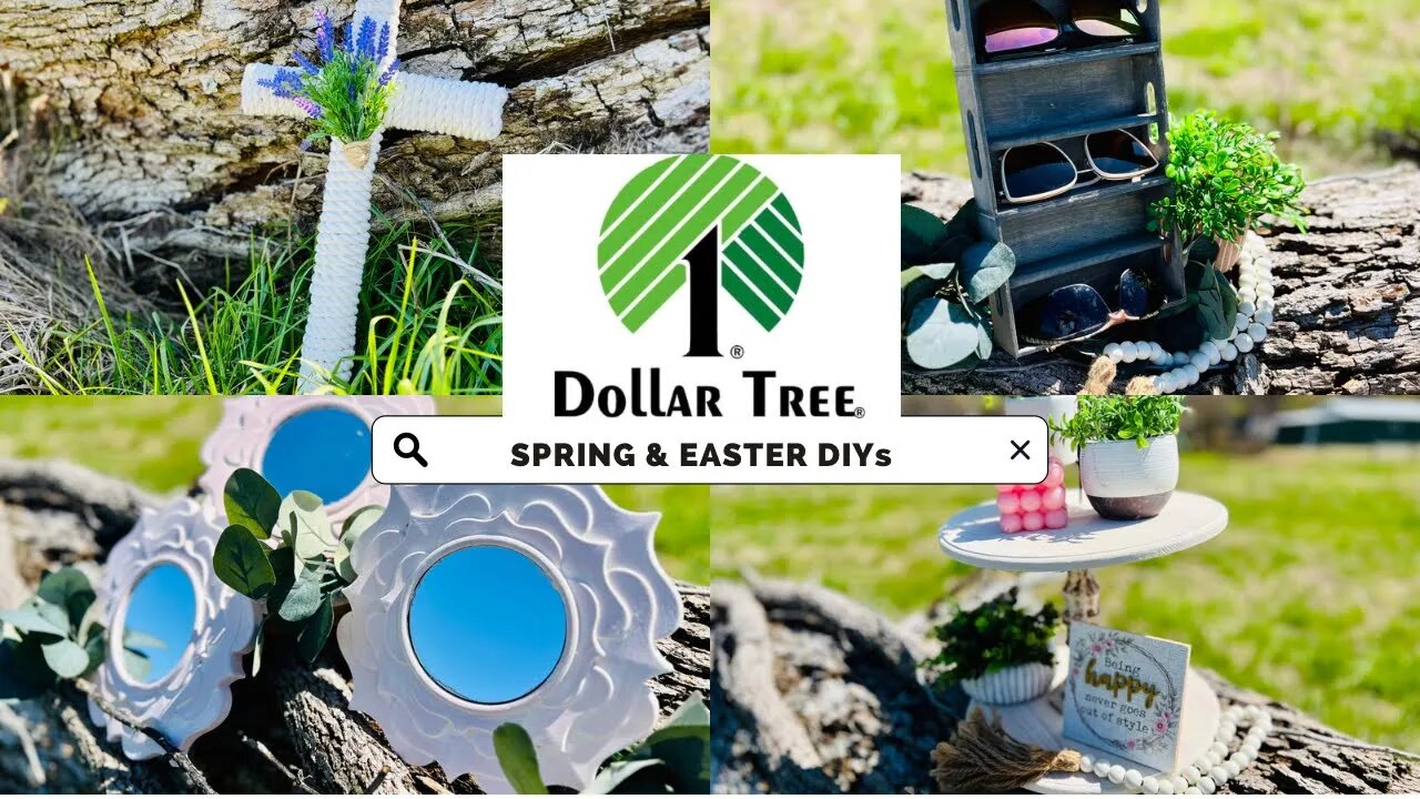 Dollar tree, spring, and Easter DIY’s, #dollartreediy #dollartreecrafts #commissionearned