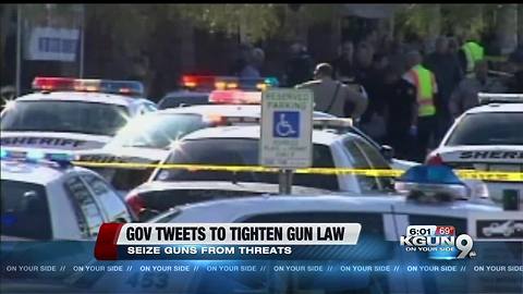 Gov Ducey may back laws to seize guns from dangerous people