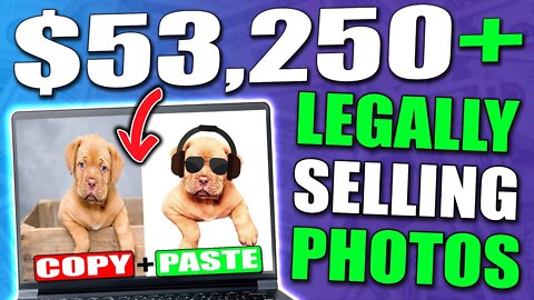 Earn $200 A DAY Online Copy & Pasting Photos (Legally) | Make Money Online 2022