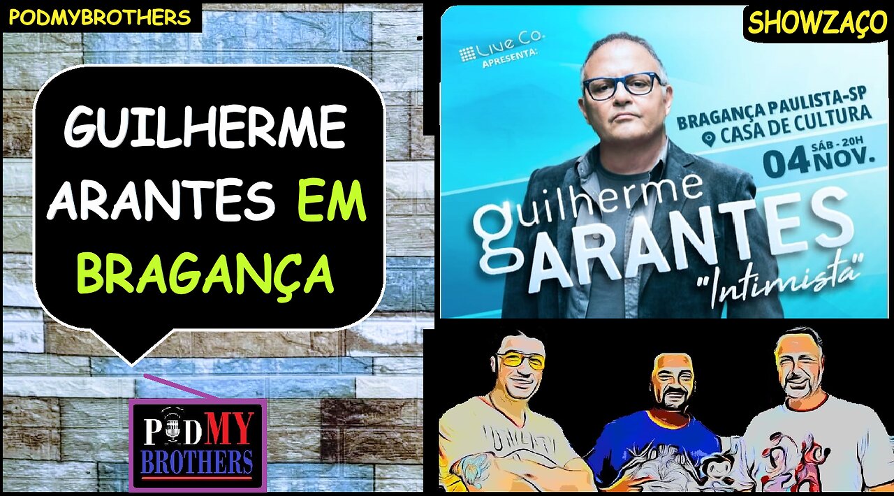 SHOW DO CANTOR GUILHERME ARANTES EM BRAGANÇA PAULISTA