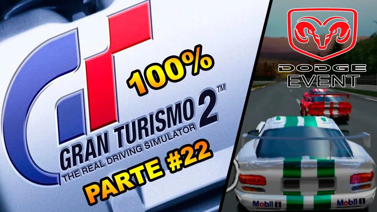 [PS1] - Gran Turismo 2 - [Parte 22] - Simulation Mode - Dodge Event - Viper Festival Of Speed