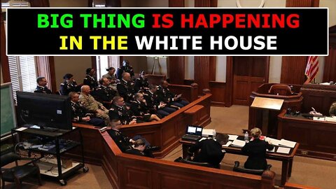 BIG THINGS ARE ABOUT TO HAPPENING IN THE WHITE HOUSE - TRUMP NEWS