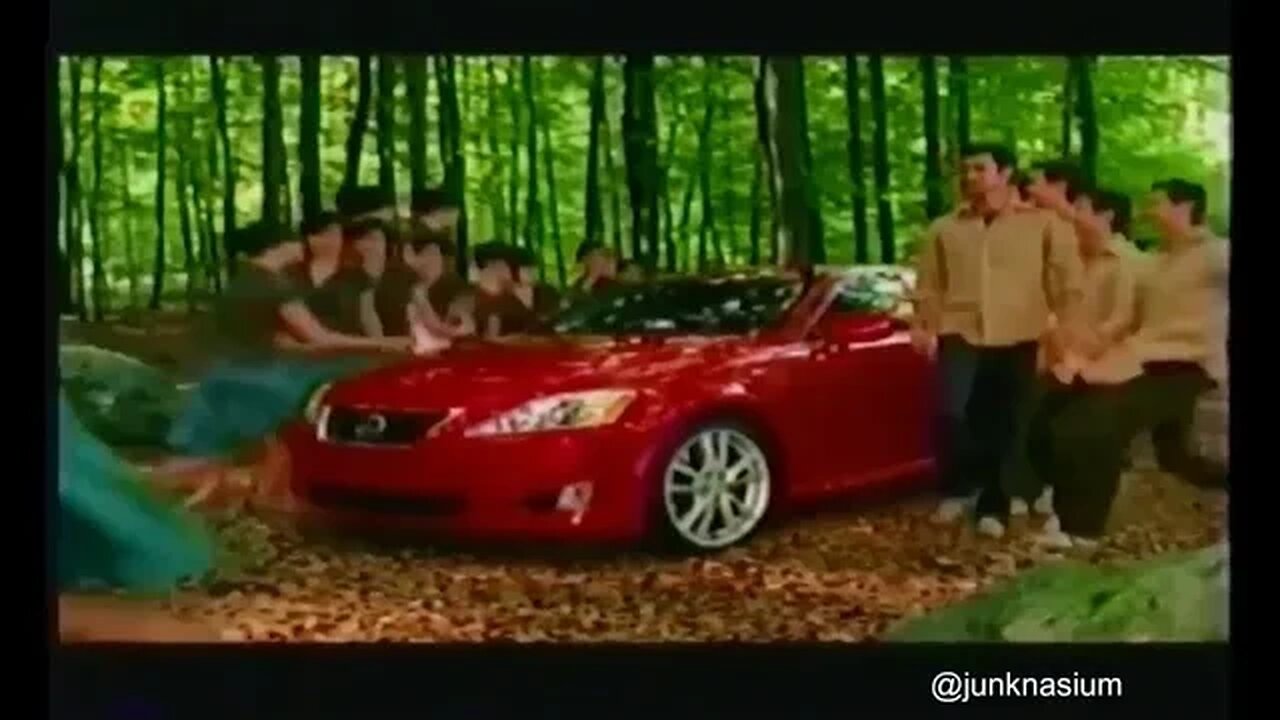 Weird 2005 Lexus IS Commercial