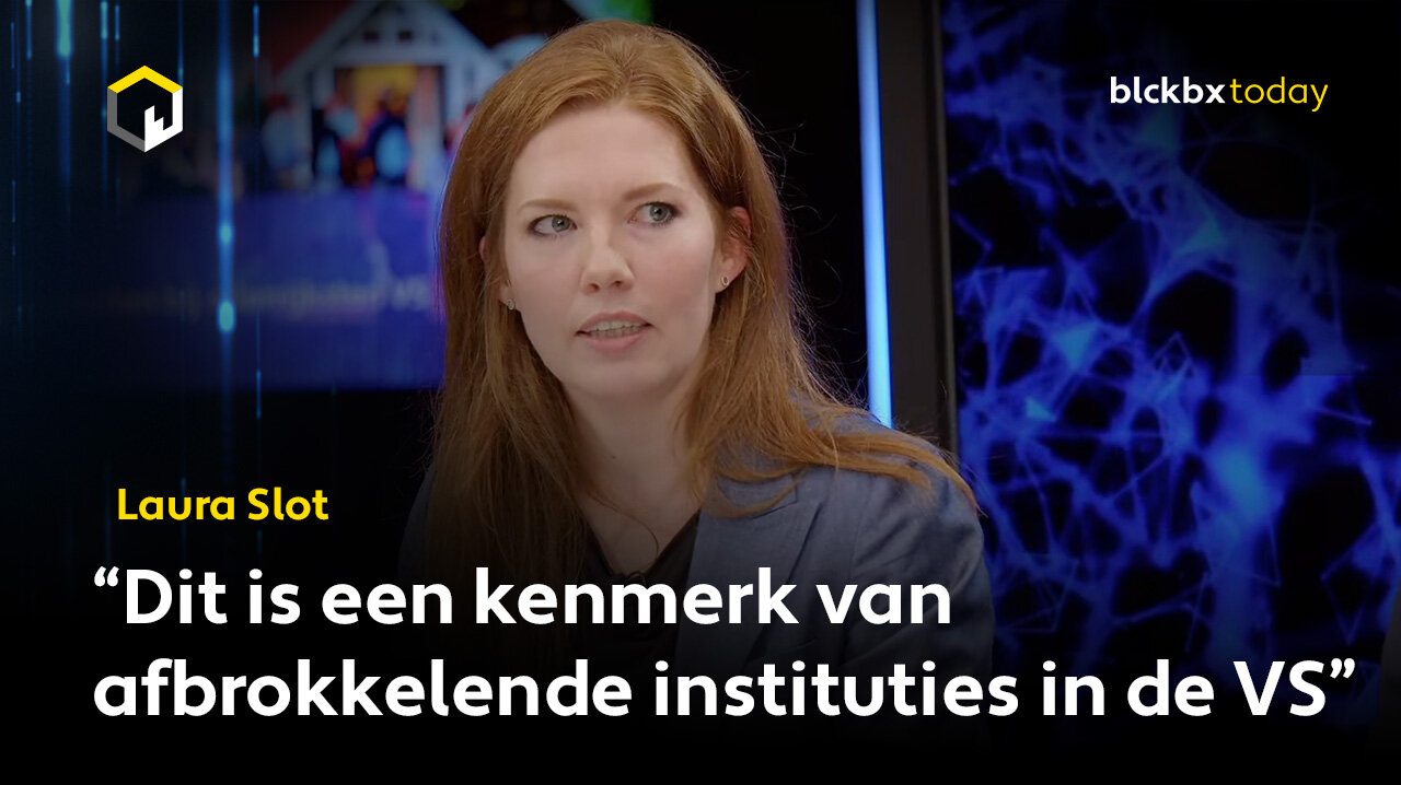 Laura Slot: "Dit is een kenmerk van afbrokkelende instituties in de VS"