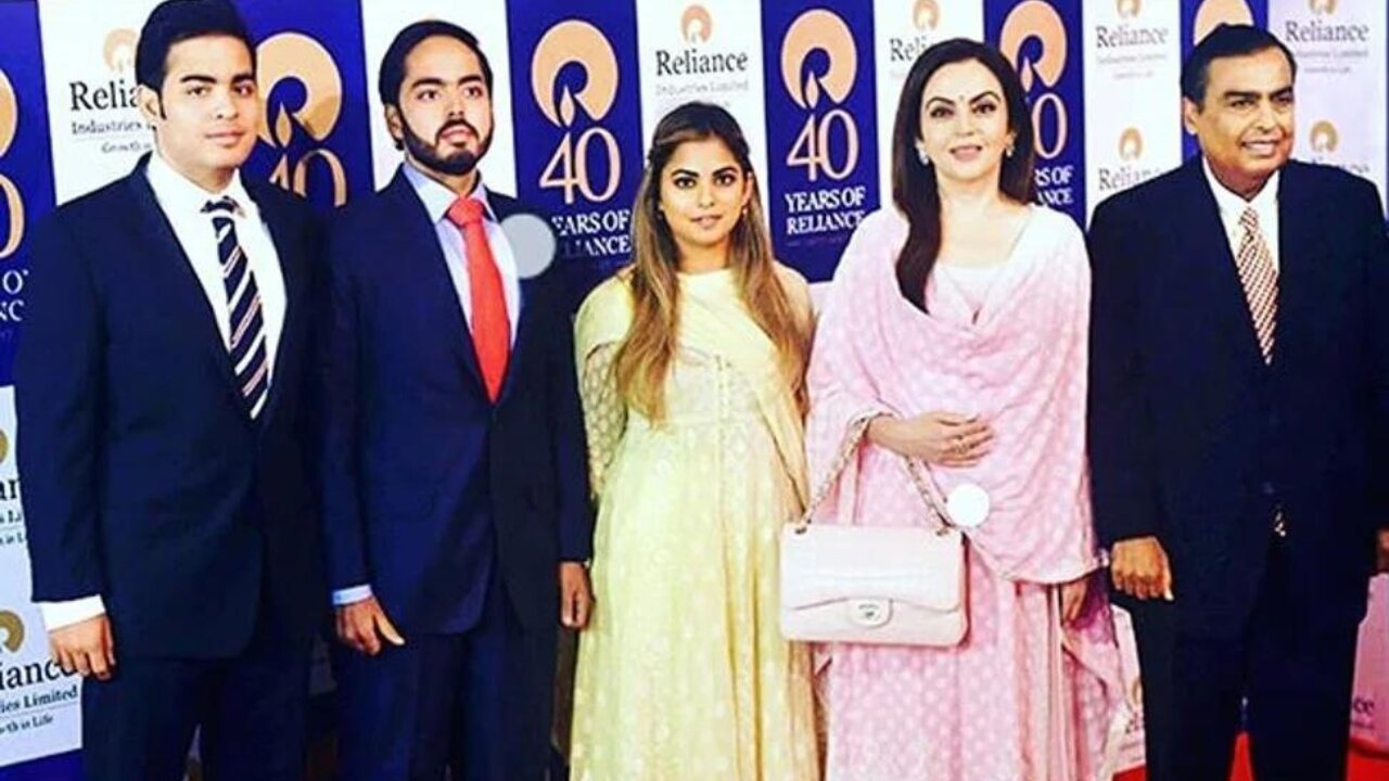 Indian billionaire Mukesh Ambani Carved Out Definite Roles For His Three Children