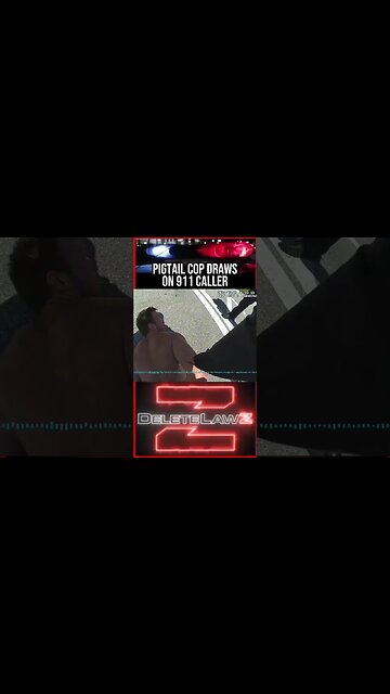 PIGTAIL COP DRAWS ON VICTIM WHO CALLED 911 #deletelawz #police