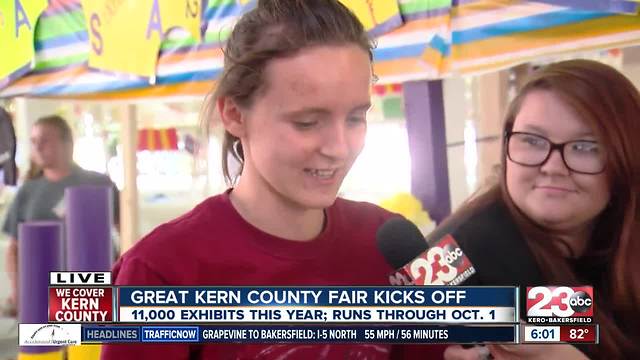 Kick off of the Kern County Fair