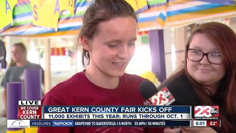 Kick off of the Kern County Fair